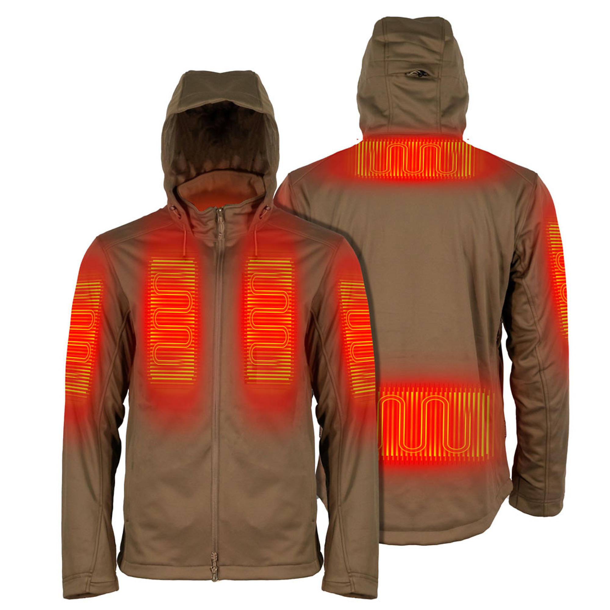 Fieldsheer Men's Tundra Heated Jacket with 7.4v Battery